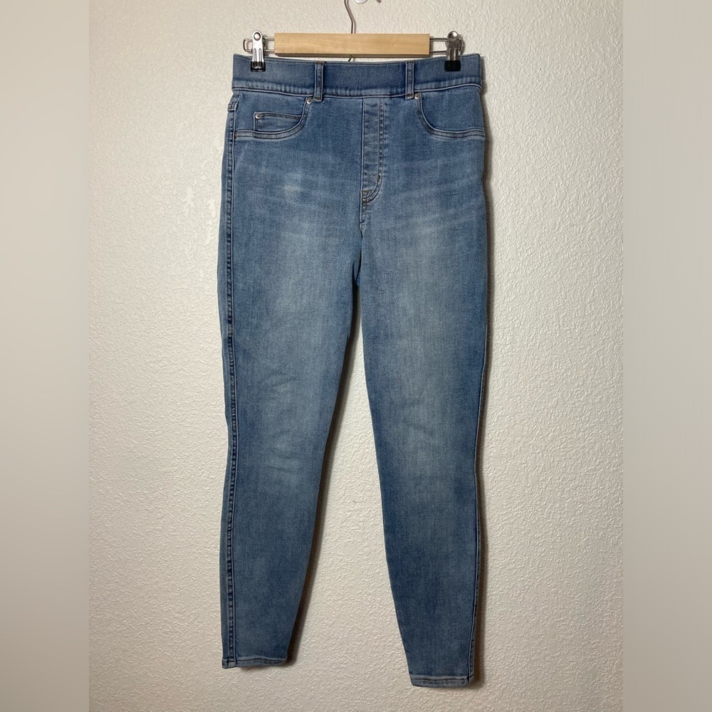 Spanx by Sara Blakely womens Medium blue jeans